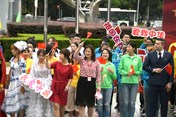 《青春告白祖国》活动现场 《青春告白祖国》活动现场
