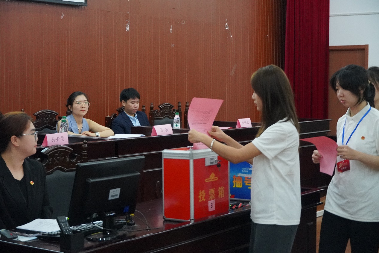 图8：学生代表投票